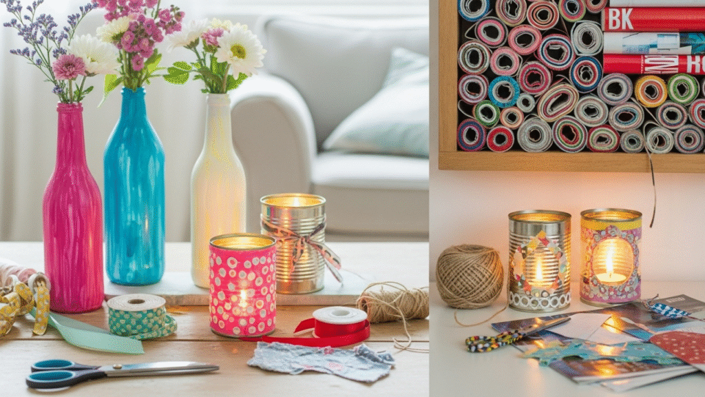 Best Recycled Craft Ideas for Home Decor