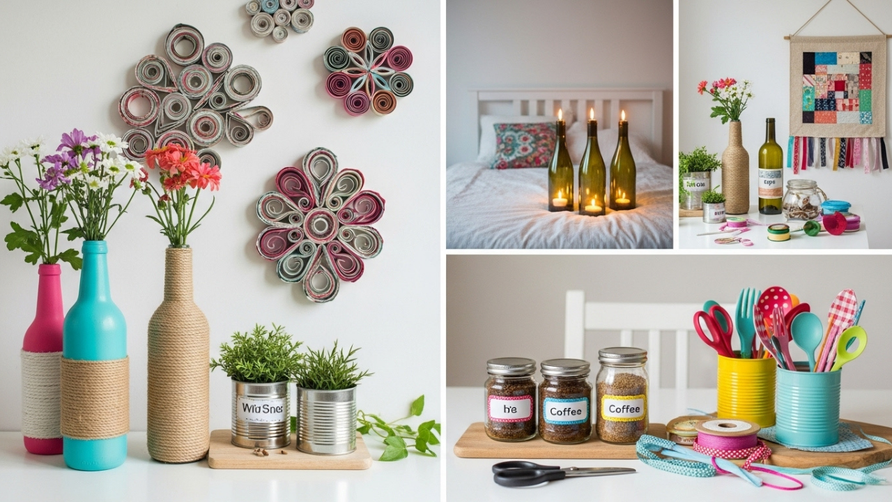 Creative Recycled Craft Ideas for Every Room