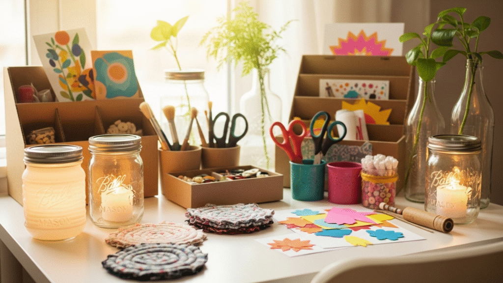 Easy DIY Crafts for Beginners Using Household Items