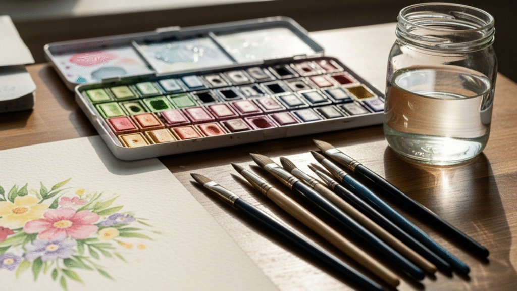 How to Choose the Right Brushes for Watercolor Art
