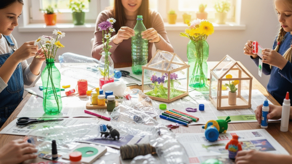 How to Make Eco-Friendly Crafts from Plastic Bottles