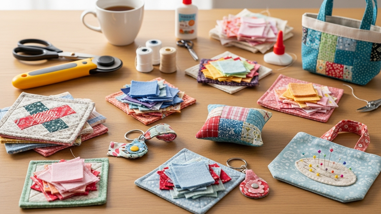How to Make Fabric Scrap Crafts at Home