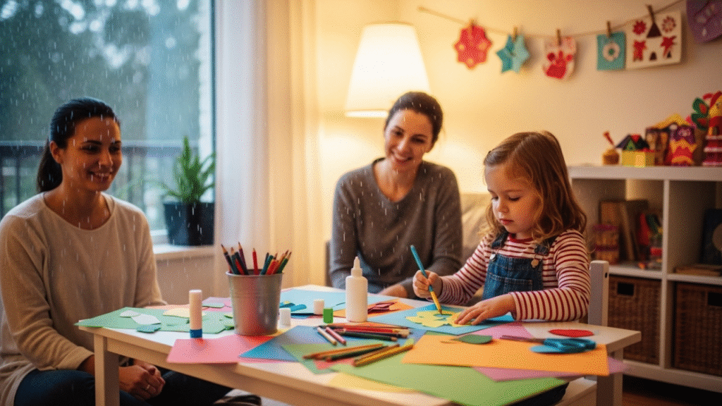 Rainy Day Craft Activities for 5-Year-Olds
