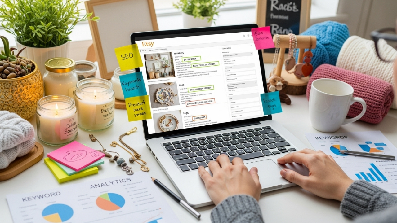 SEO Tips for Etsy Listings for Craft Sellers