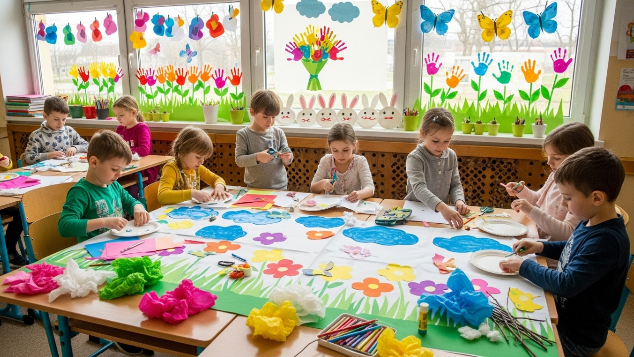 Spring Craft Ideas for Kindergarten Students