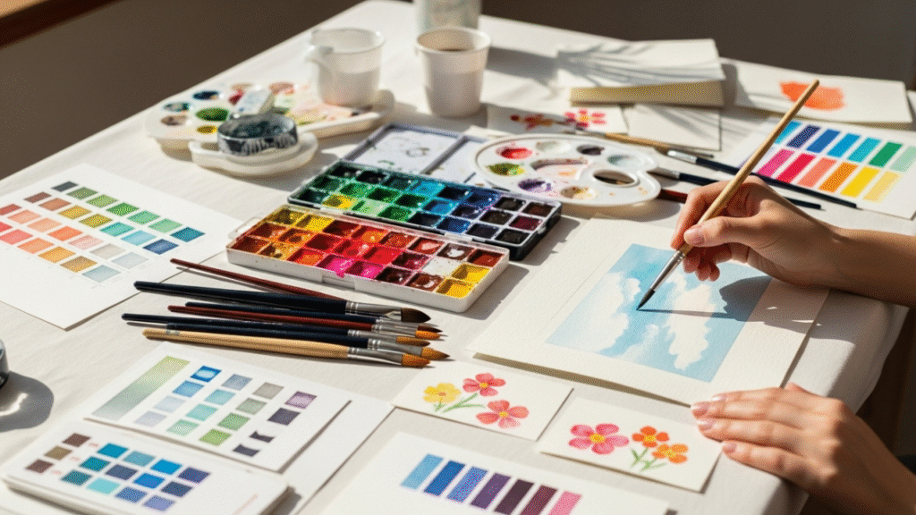 Watercolor Painting Techniques for Absolute Beginners